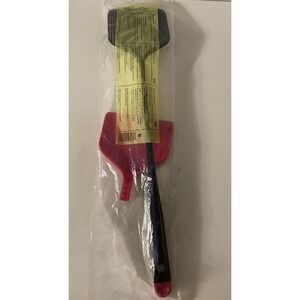 NEW & Sealed Pampered Chef Super Swat Fly Bug Swatter Dust Pan Pink & Black 3037